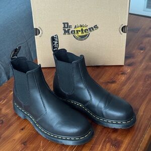 Dr. Martens Black Leather Chelsea Boots - Only worn a handful of times!